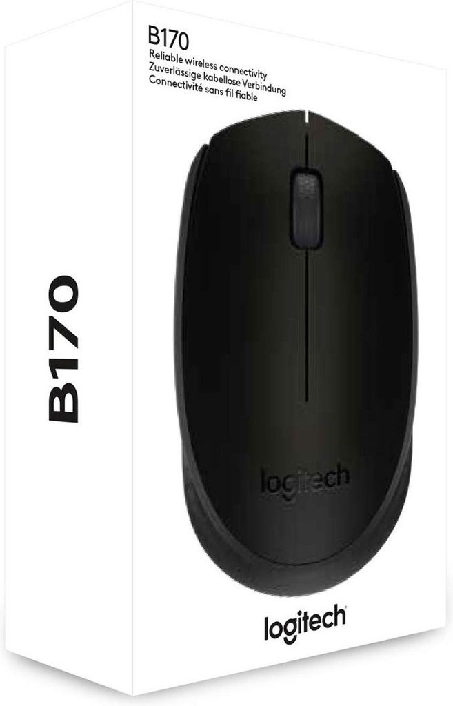 Logitech Wireless Mouse B170 Black