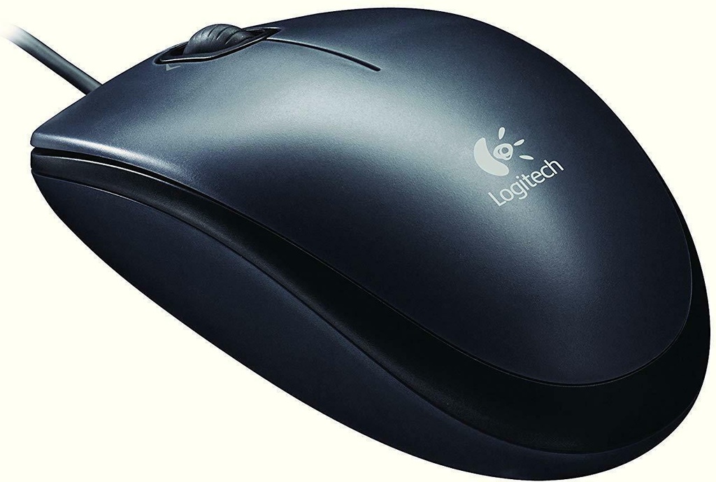 Logitech M90 Ενσύρματο Ποντίκι Μαύρο