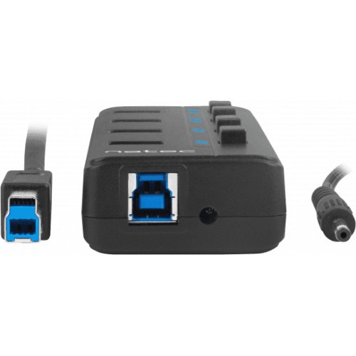 Natec Mantis 4-Port USB 3.0 Hub Carbon NHU-1557