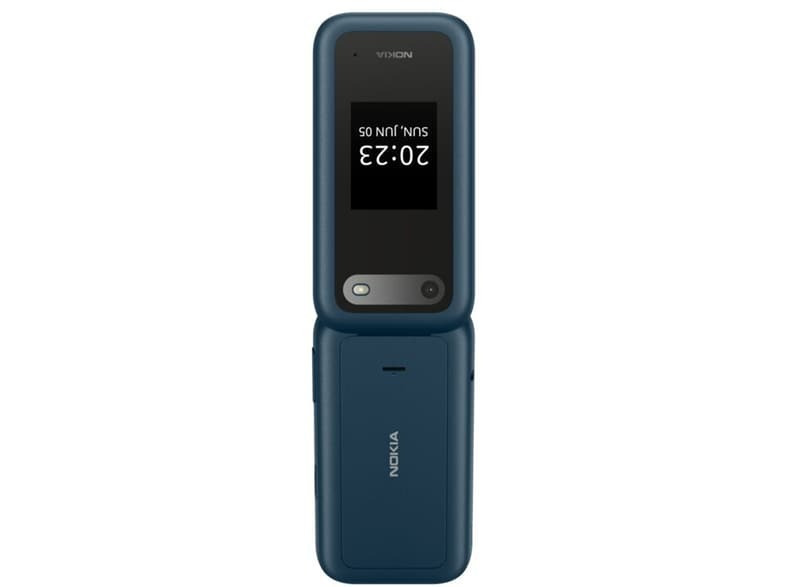 Nokia 2660 Flip Dual SIM (48MB/128MB) Κινητό με Κουμπιά Μπλε