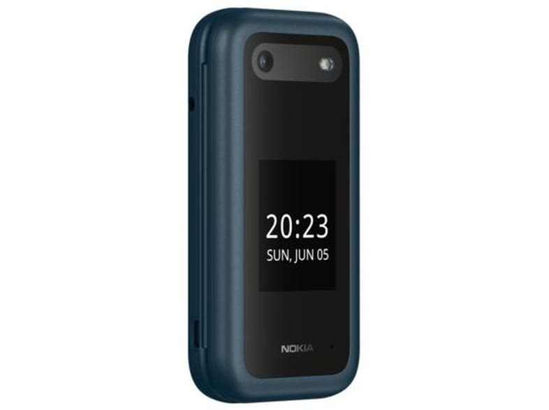 Nokia 2660 Flip Dual SIM (48MB/128MB) Κινητό με Κουμπιά Μπλε