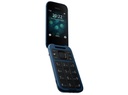 Nokia 2660 Flip Dual SIM (48MB/128MB) Κινητό με Κουμπιά Μπλε