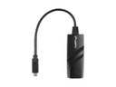 Lanberg NC-1000-02 cable interface/gender adapter USB-C RJ-45 Black