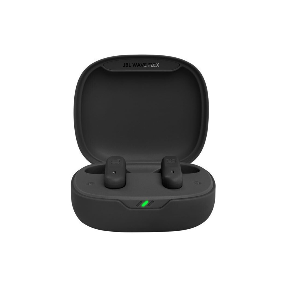 JBL Wave Flex Earbud Bluetooth Handsfree Ακουστικά με Θήκη Φόρτισης Μαύρα