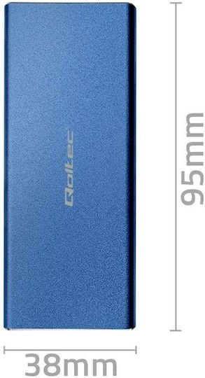 Savio Θήκη για Σκληρό Δίσκο M.2 SATA III NVME με σύνδεση Type-C σε Γκρι χρώμα (αντίγραφο)