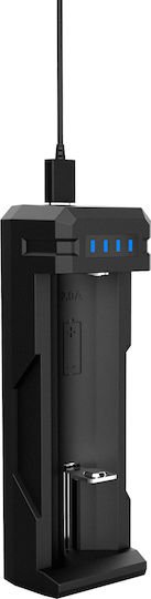 BXTAR SC1 USB Φορτιστής Μπαταριών Li-ion Μεγέθους 18650/26650/14500