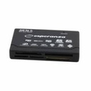 Esperanza EA-119 Card Reader USB 2.0 για SD/microSD/MemoryStick/CompactFlash/xD