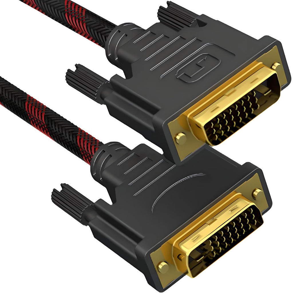 4World Adapter DVI-I [M] black 24M