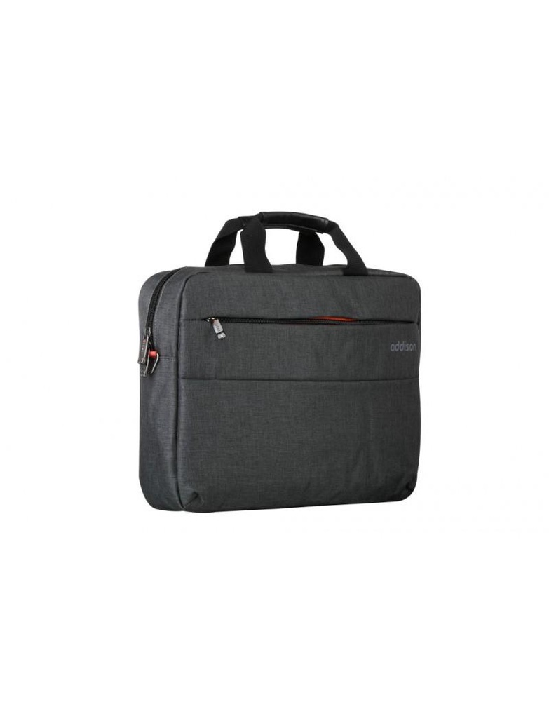 Addison 307014 notebook case 35.8 cm (14.1&quot;) Toploader bag Gray
