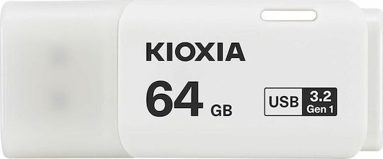 Kioxia TransMemory U301 64GB USB 3.2 Stick Λευκό