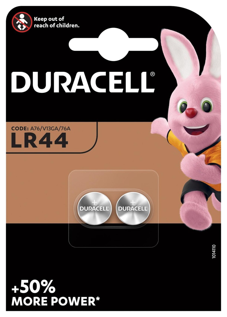 Duracell Specialties - Electronics batteries LR44 2PK Single-use battery SR44 Lithium