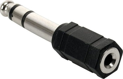 Powertech Μετατροπέας 6.3mm male σε 3.5mm female (CAB-J018)5210131047897