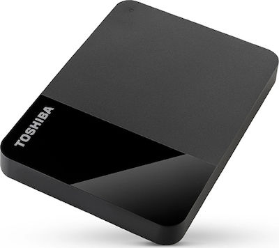 Toshiba Canvio Basics 2022 USB 3.2 Εξωτερικός HDD 1TB 2.5" Μαύρο