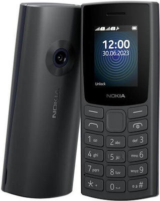 Nokia 110 (2023) Dual SIM Κινητό με Κουμπιά Charcoal