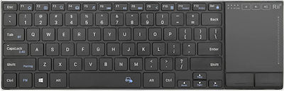 Riitek RT721 Ασύρματο Πληκτρολόγιο με Touchpad