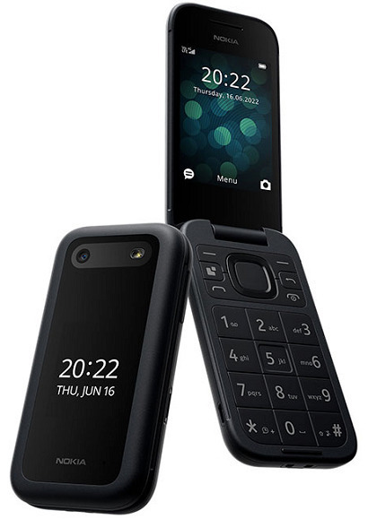 NOKIA 2660 FLIP DUAL SIM (48MB/128MB) ΚΙΝΗΤΟ ΜΕ ΚΟΥΜΠΙΑ (ΕΛΛΗΝΙΚΟ ΜΕΝΟΥ)