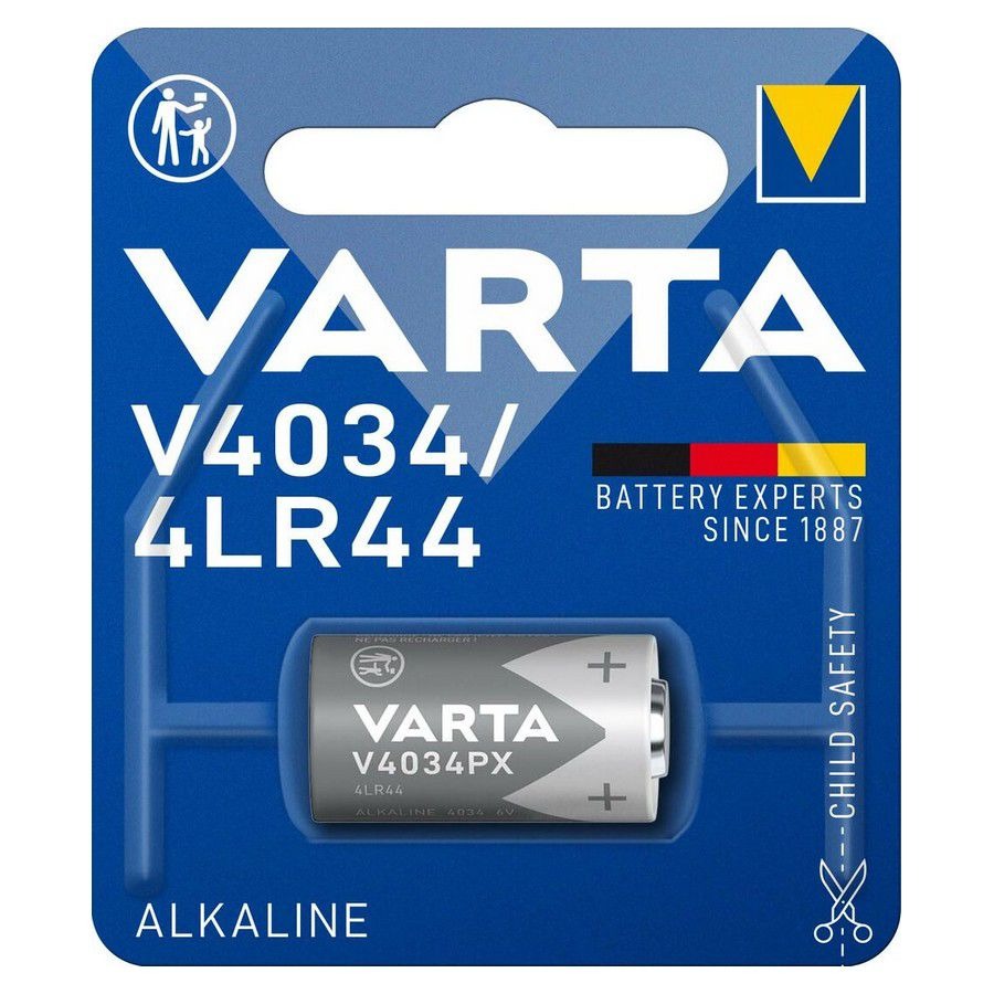 VARTA V4034 PX 4LR44 αλκαλική μπαταρία 6V 1 τμχ