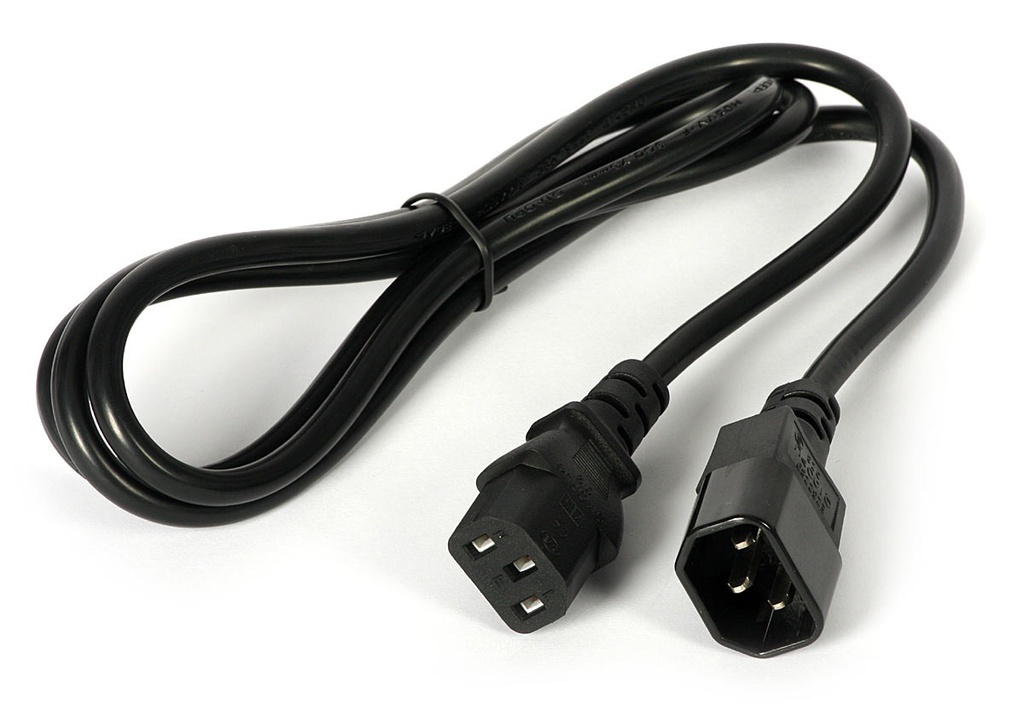 DeTech Power Cord Extension 1.5m