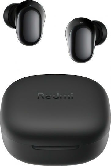 Xiaomi Redmi Buds 6 Play Bluetooth Handsfree Ακουστικά με Θήκη Φόρτισης Black