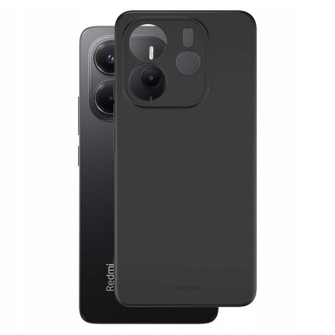 Θήκη Σιλικόνης Xiaomi Redmi Note 14 4G Μαύρη