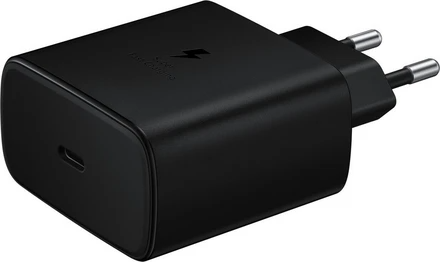 Samsung Φορτιστής Χωρίς Καλώδιο με Θύρα USB-C 45W Μαύρος (EP-TA845 Retail)