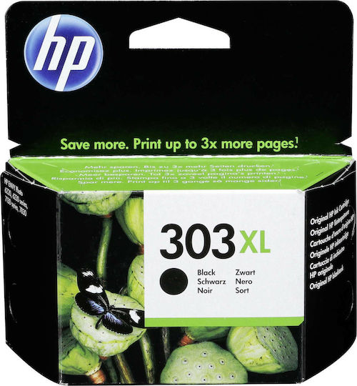 HP 303XL Γνήσιο Μελάνι Εκτυπωτή InkJet Μαύρο