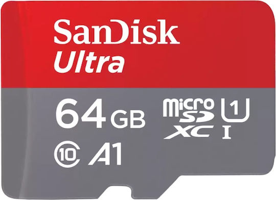 Sandisk Ultra microSDXC 64GB Class 10 U1 A1 UHS-I 140MB/s