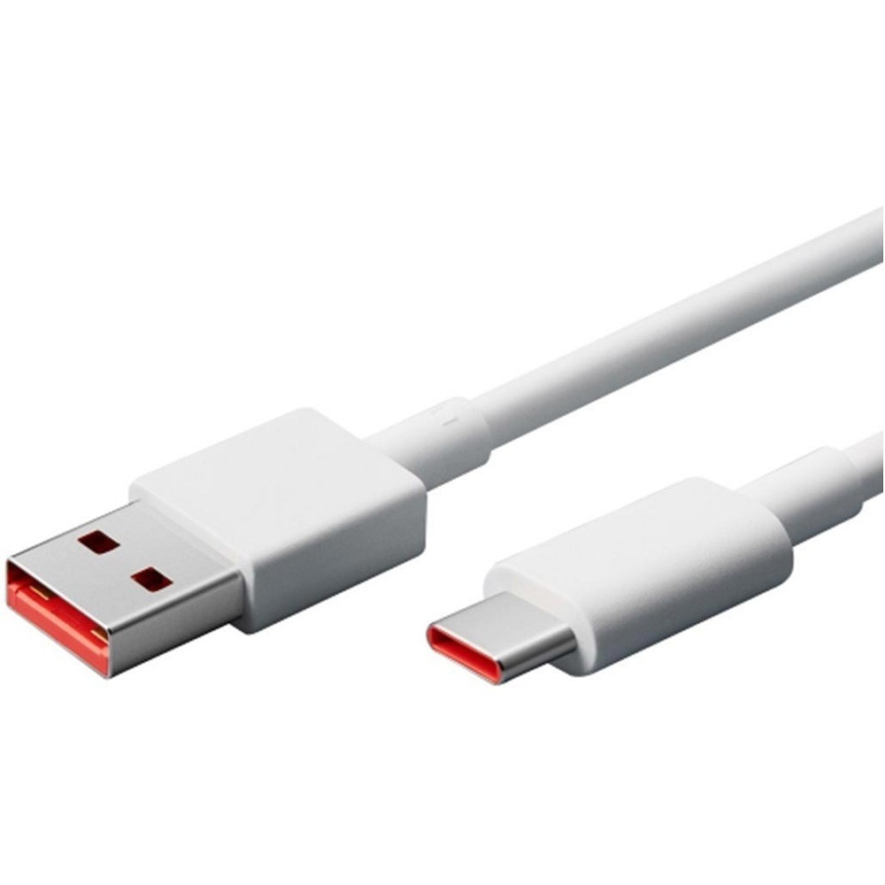 Xiaomi USB 3.1 Cable USB-C male - USB-A 120W Λευκό 1m