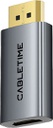 Cabletime Μετατροπέας DisplayPort male σε HDMI female Γκρι 1τμχ CT-DMHF4K-AG3