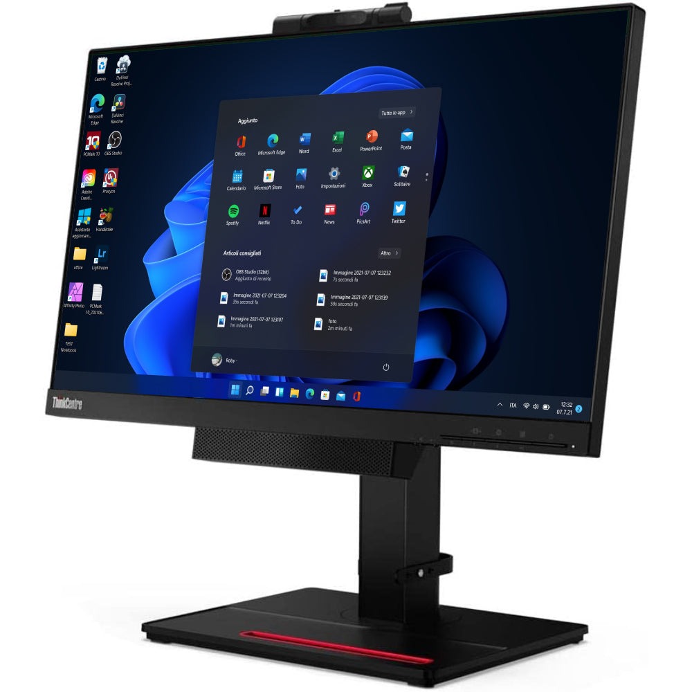 Refurbished AIO Lenovo TIO 22" gen4 i5-8400T/8GB/250SSD/Win11Pro