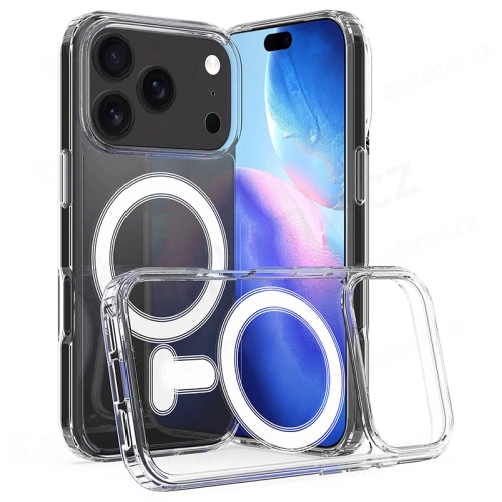 Θήκη TPU &amp; PC Ultra Hybrid Mag Magsafe φορτιστή Για Apple iPhone 17 Pro Max 5G 6,9" Διάφανο