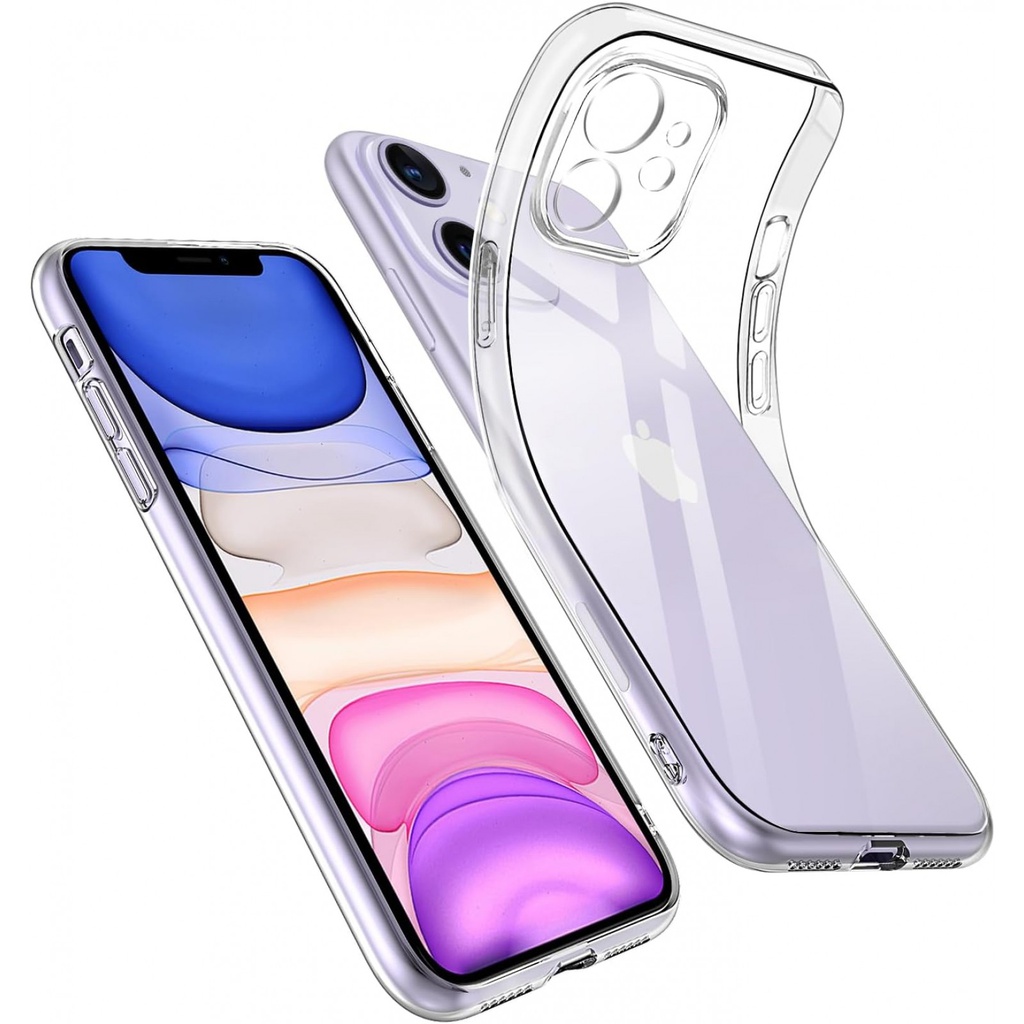 Θήκη Σιλικόνης 2,0 mm Για Apple iPhone 11 Διάφανο