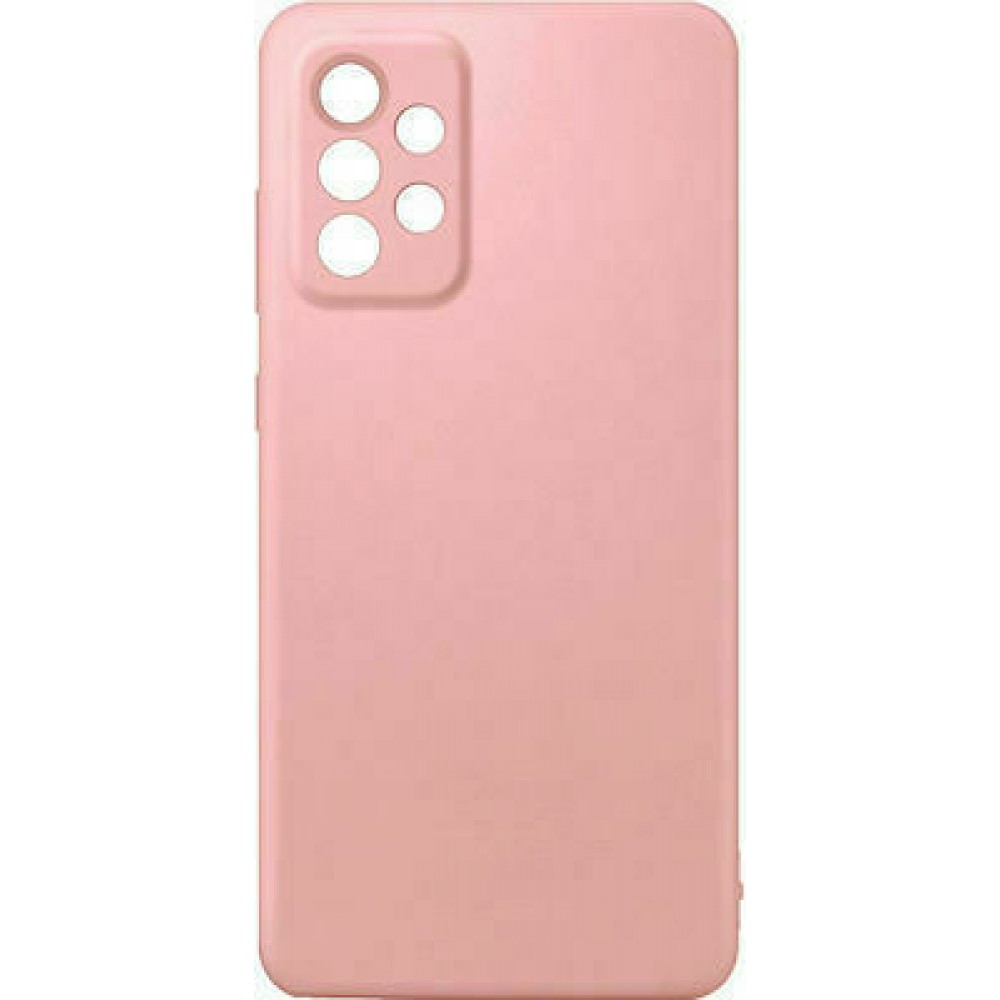 Oem Back Cover Silicone Soft 2,0mm Για Samsung Galaxy A33 5G Nude Ροζ