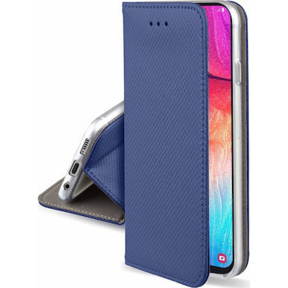 Θήκη Book Smart Magnet Για Xiaomi Redmi13 4G Μπλε ΣΚΟΥΡΟ