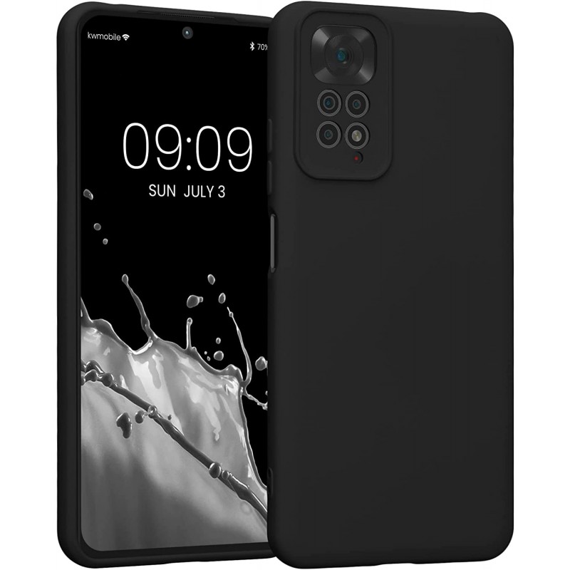 Θήκη Σιλικόνης Matt 1,2 mm Για Xiaomi Redmi Note 11 Pro Plus 5G Μαύρο