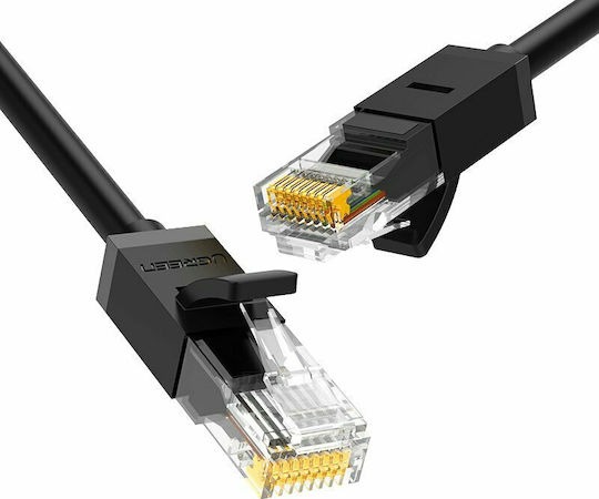 Ugreen U/UTP Cat.6 Καλώδιο Δικτύου Ethernet 5m Μαύρο 1τμχ