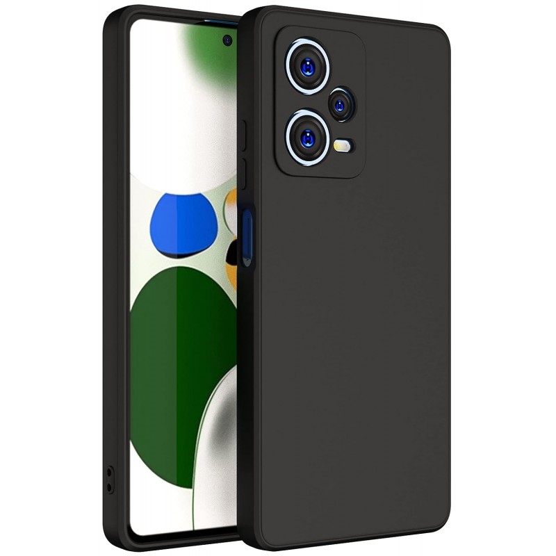 Θήκη Σιλικόνης για Xiaomi Poco X5 5G Μαύρο