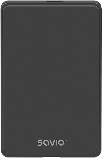 Savio Θήκη για Σκληρό Δίσκο 2.5" SATA III με σύνδεση USB 3.0