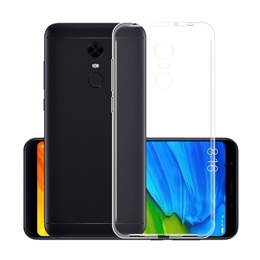 Θήκη Σιλικόνη για Xiaomi Redmi 5 Plus Διάφανη