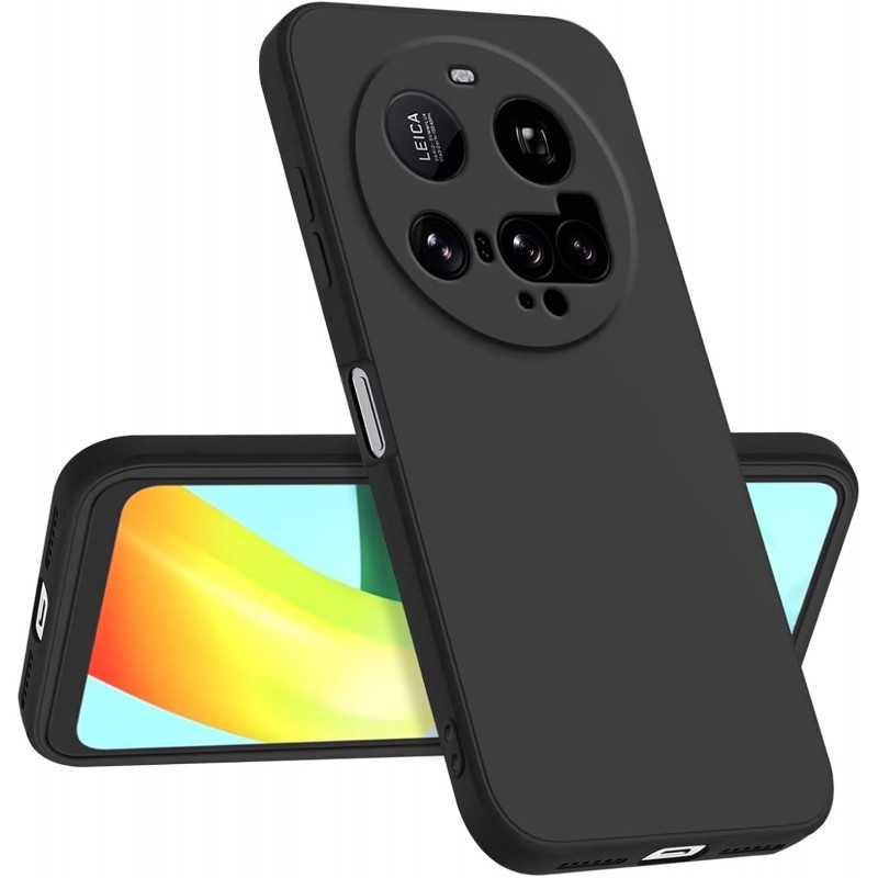Θήκη Σιλικόνης Matt 1,5 mm Για Xiaomi 15 Ultra 5G Μαύρο