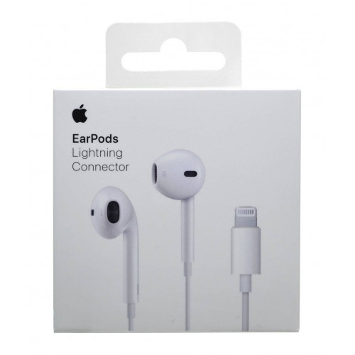 Apple EarPods Earbuds Handsfree με Βύσμα Lightning Original Λευκό