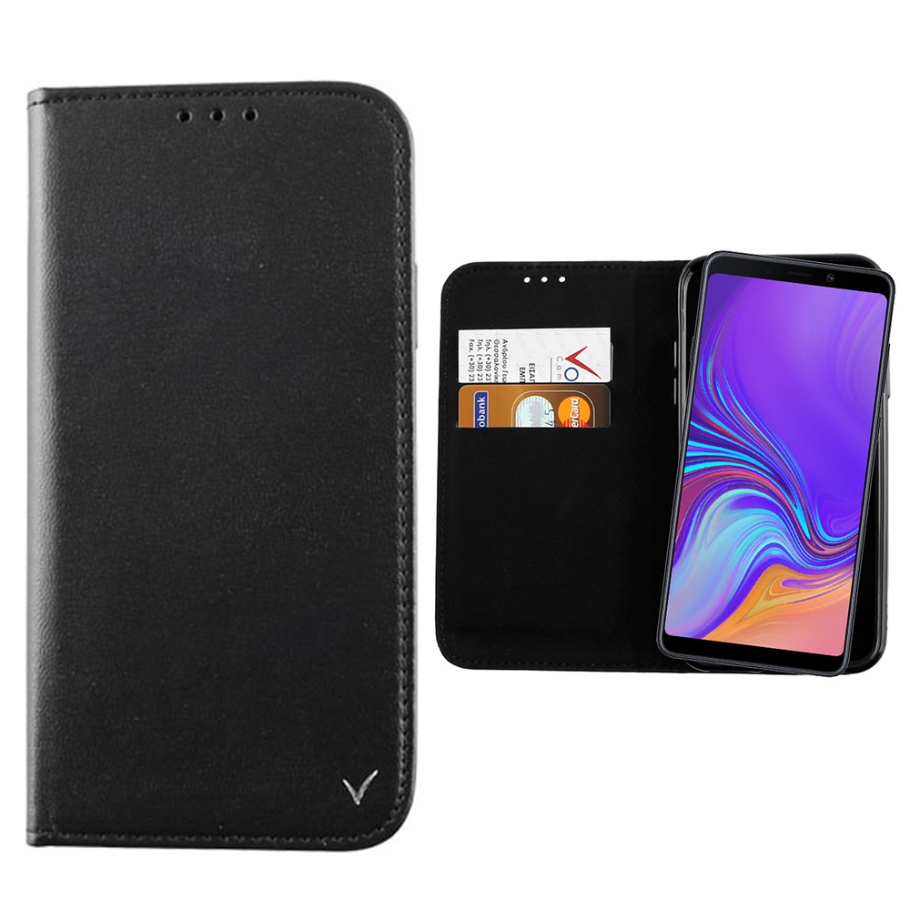 Θήκη Βιβλίο για Samsung A920 Galaxy A9 2018 μαύρη