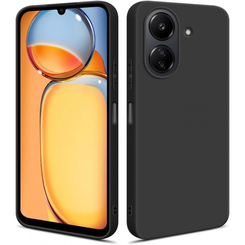 Θήκη Σιλικόνης Matt 1,5 mm Για Samsung Galaxy A06 Μαύρο