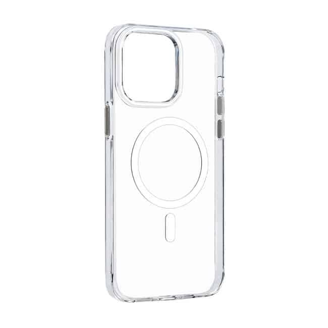 Θήκη Σιλικόνης MobiCase για iPhone 16 Διάφανη Magsafe