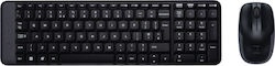 Logitech MK220 Ασύρματο - Σετ με Ποντίκι