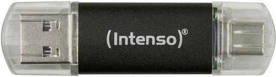 Intenso Twist Line 128GB USB Stick USB-A &amp; USB-C