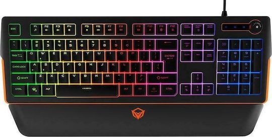 Meetion K9520 Gaming Πληκτρολόγιο με RGB φωτισμό (Αγγλικό US)