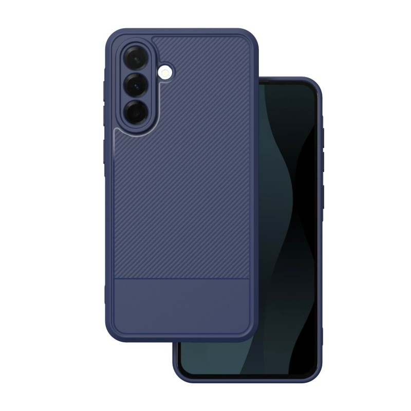 Θήκη Σιλικόνης Simple Carbon Samsung Galaxy A17 5G Μπλε