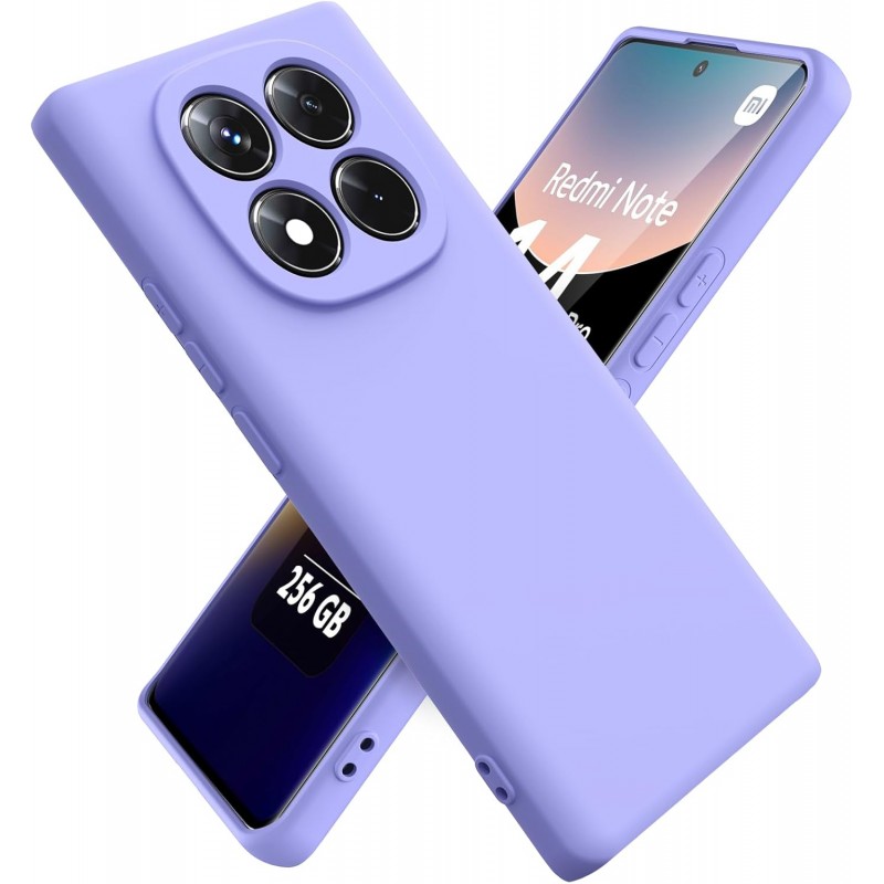Θήκη Σιλικόνης Soft 2.0 mm Για Xiaomi Redmi Note 15 5G Μωβ