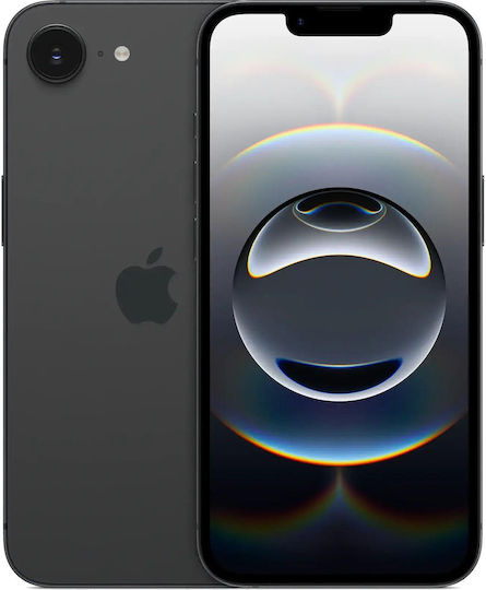 Apple iPhone 16e (8/128GB) Μαύρο Refurbished Grade A 100%